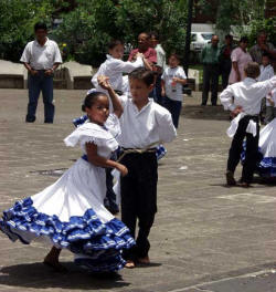 Children Dancing in park - Heredia -Costa Rica