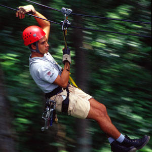 Canope tours in Costa Rica take you up 100 feet (30 meters) above the ground